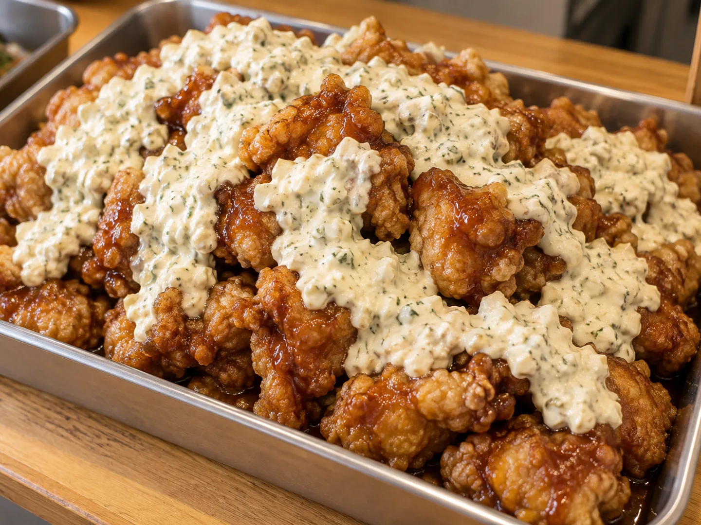タルタルソースをのせたチキン南蛮